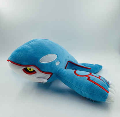 Kyogre Plush Toy Authentic Pokémon Plushie: Limited Edition Video Game Stuffed Animal Toy Stuffie