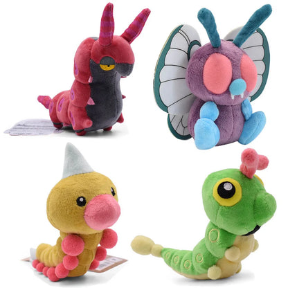 15cm Pokemon Butterfree Caterpie Scolipede Weedle Plush Cartoon Cute Plush Toys Soft Stuffed Kawaii Doll Birthday Gift For Kids