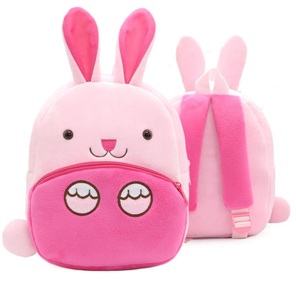 New Kawaii Stuffed Plush Kids Baby Toddler School Bags Backpack Kindergarten Schoolbag for Girls Boys 3D Cartoon Animal Backpack