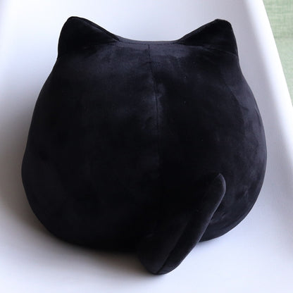 Kawaii Black Cat About 8Cm Pillow Plush Doll Toys Cute Cute High Quality Gifts for Boys Girls Friends Decorate Childrens