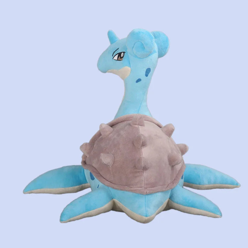 40cm Big Size Pokemon Lapras Plush Video Game Anime Figure Doll Toy Soft Filler Dinosaur Animal Pillow Collection Decoration Children Gift