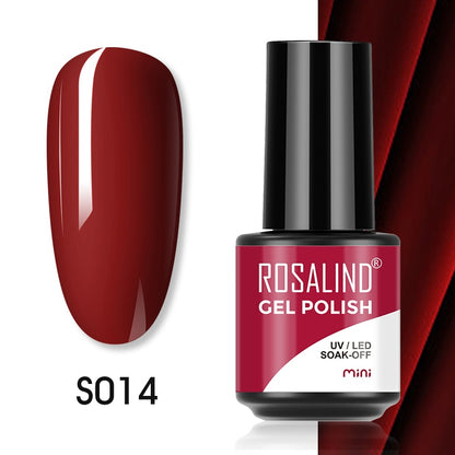 ROSALIND 7ML Gel Polish Glitter Nail Polish All For Nails Manicure Nails Art Base Top Coat UV Semi Permanent Gel Varnishes