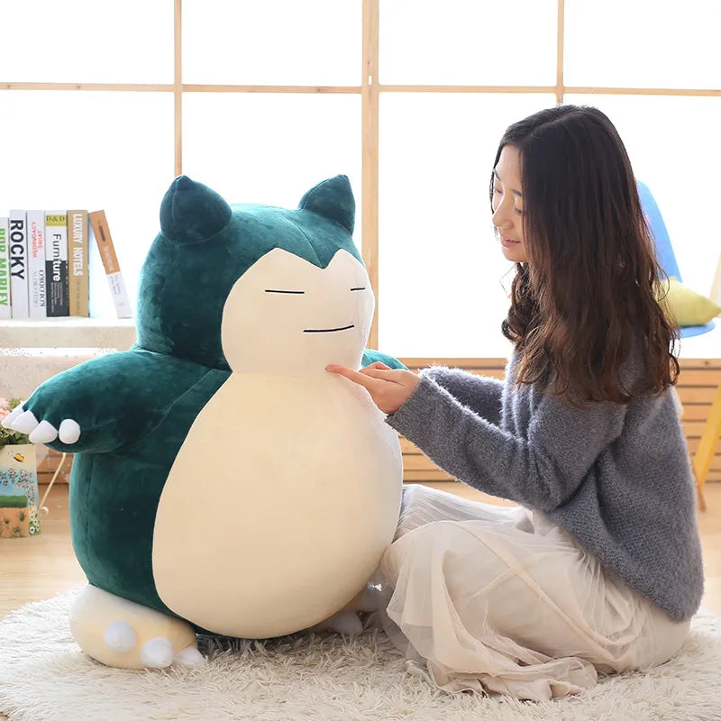 30-50cm Pokemon Cartoon Snorlax Plush Toys Anime Movie Pocket Monsters New Rare Soft Stuffed Animal Game Doll For Christmas Gift