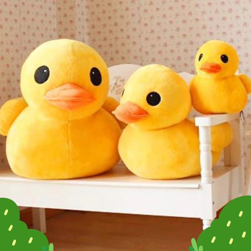 Giant Yellow Duck Plush Duck Stuffed Animals Soft Simulated Ducks Dolls Wholesale Kids Gift Xmas Kawaii Stuffed Duck Plushie