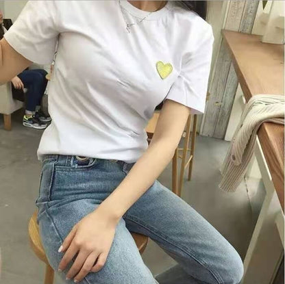 Cotton Brand T Shirts Women Crop Tops Women Summer T-shirt Oversized T Shirt Tee Shirt Femme Kawaii Tshirts For Women Y2k