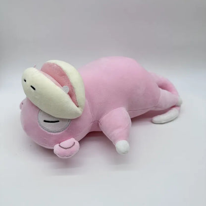 Pokemon Anime Sleep Series Chikorita Slowpoke Cubone Figures Stuffed Animals Plush Toy Pocket Monster Game Pillow Doll For Gift