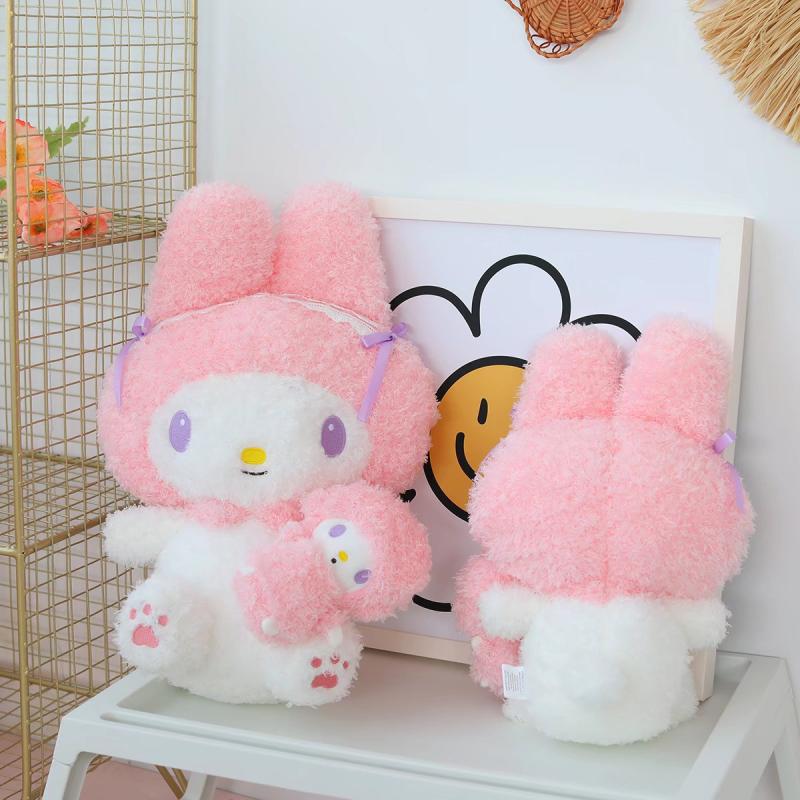 Sanrio My Melody Hold Sweet Piano Cute Plush Doll 40/50cm Kawaii Fluffy Soft Stuffed Kid Toy Lovely Sofa Pillow Home Decor Gift