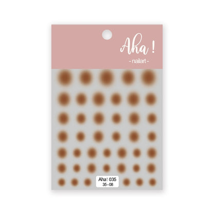1Sheet Korean White Cloud Blue Nail Art Sticker 3D Star Moon Decal Pure Twilight Self-adhesive Manicure Slider Accessories RE#53