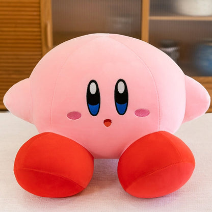 GIANT Kirby Plush Big Soft Stuffed Animal Doll Video Game Fluffy Pink Plushie Doll Throw Pillow Room Decoration Toys For Children's Gift