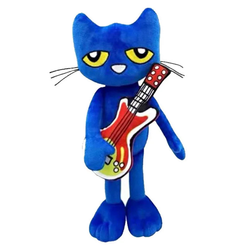 New 30cm Pete The Cat Plush Game Animation Children's Birthday Gifts And Holiday Gifts Room Decor Plushies Toy