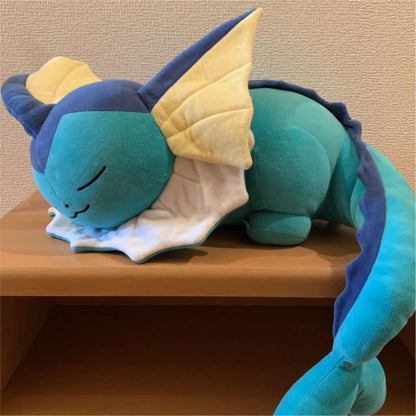 Pokemon original Eeveelution big sleep Vaporeon plush toy stuffed toys doll doll Christmas presents for children