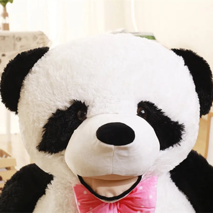 260cm Big Anime Soft Chinese Giant Panda Skin Giant Panda Plush Toy Animals Panda Coat Plush Pillow For Kids Valentine's Day Gift