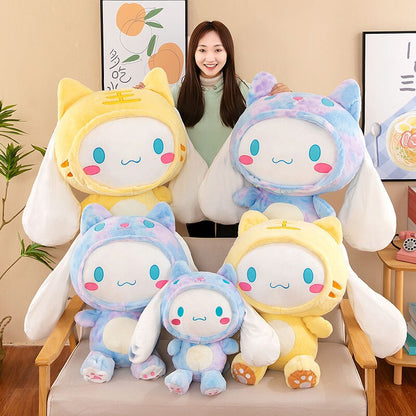 GIANT Cinnamoroll Plush Sanrio Plushies Kawaii Dog Big Pillow Stuffed Animal Comfort Soft Dolls Kids Birthday Gift Cartoon Anime Toy