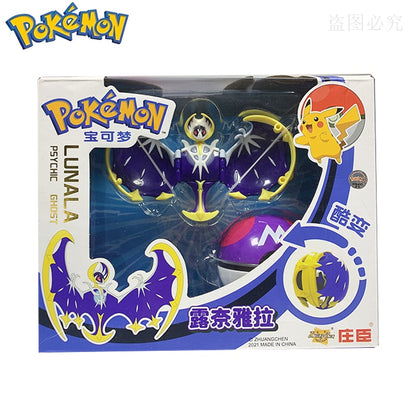 Poké Ball Catch & Battle Set: Pokémon Action Figures Pikachu Charizard Blastoise Venusaur Mewtwo Eevee Gyarados Collectible Toy Model Gift