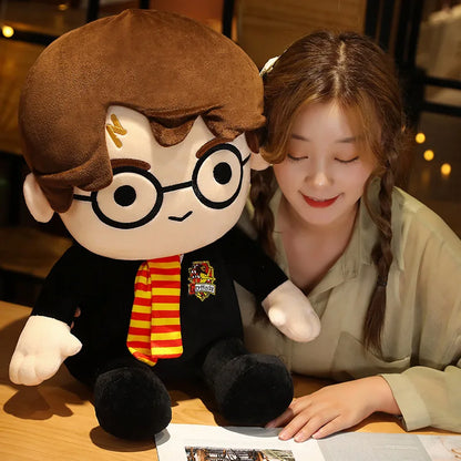 20-60cm Hot Movie Harry Potter Plush Peluche Anime Figures Ron Model Soft Dolls Decoration Children Toys Birthday Gift