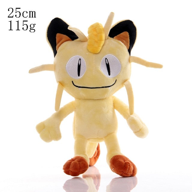 New Pokemon 20-25cm Anime Figure Pikachu Sleeping Cute Scream Plush Dolls Pet Stuffed Model Pendant Toy Children Christmas Gifts