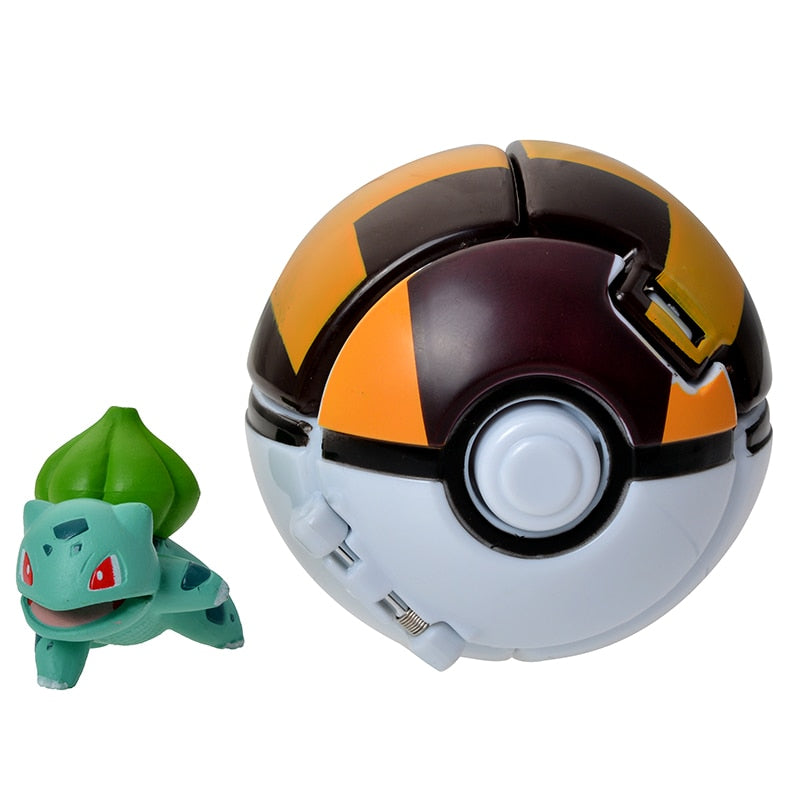 18 Styles New Pokemon Pokeball Deformation Toys Pikachu Charmander Blastoise Mewtwo Action Figure Anime Model Children's The Toy