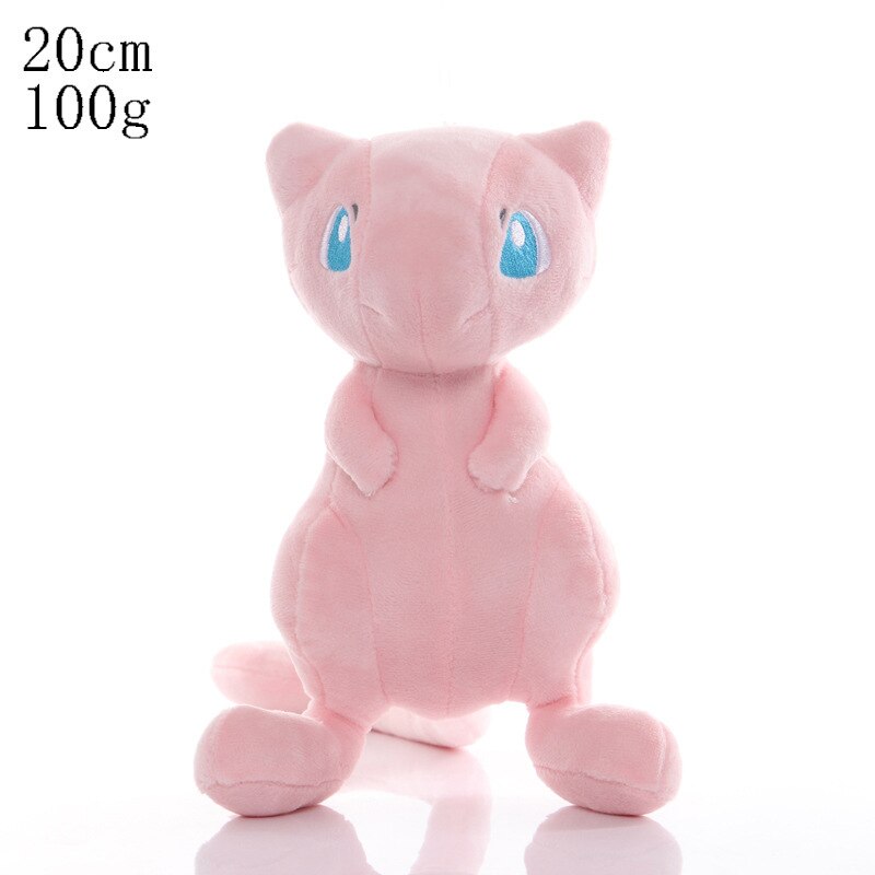 22cm Takara Tomy Pokemon Mewtwo Plush Doll Video Game Toys Mew Plushies Soft Stuffed Animals Gifts for Kids Children Birthday Gifts