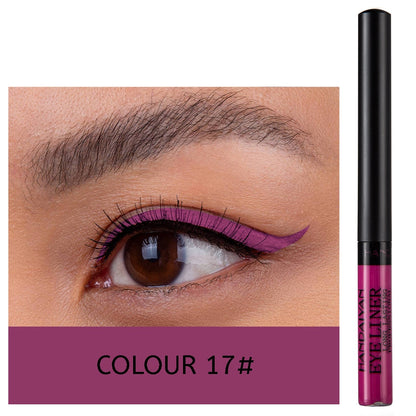 UV Light Neon Eyeliner Pen Eyes Makeup Red Waterproof Liquid Color Eye Liner Pencil Make Up Cosmetics Yellow Matte Purple Pen