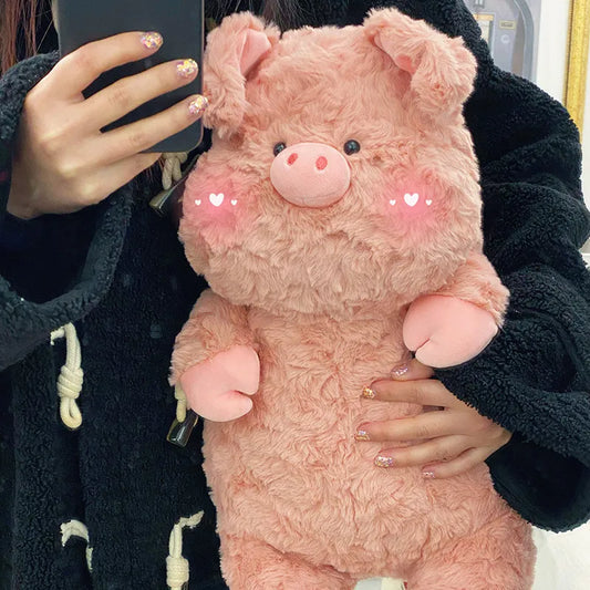 Super Soft Pink Pig Plushie Toys Kawaii Stuffed Pig Toy For Girls Plush Animals Plush Pig Out Door Toy For Kids Easter Gifts