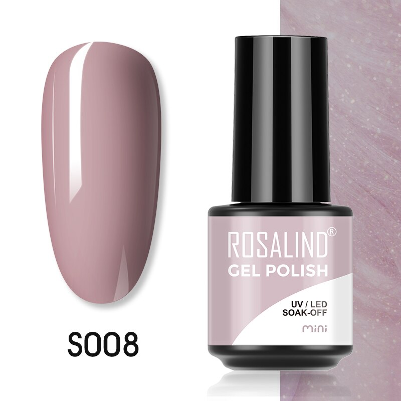 ROSALIND 7ML Gel Polish Glitter Nail Polish All For Nails Manicure Nails Art Base Top Coat UV Semi Permanent Gel Varnishes