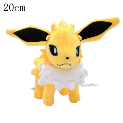 Pokémon Eeveelution Plushies Set Eevee Flareon Vaporeon Jolteon Espeon Umbreon Glaceon Leafeon Sylveon Evolution Collectible Stuffed Plush Doll Toy Christmas Gift