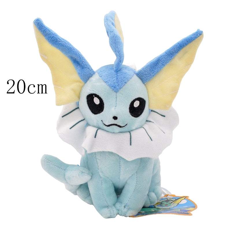 Pokémon Eeveelution Plushies Set Eevee Flareon Vaporeon Jolteon Espeon Umbreon Glaceon Leafeon Sylveon Evolution Collectible Stuffed Plush Doll Toy Christmas Gift