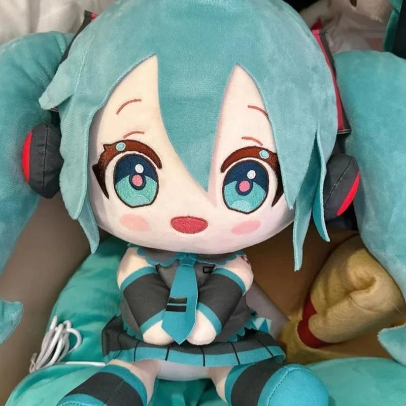 New Hatsune Miku Plush Cartoon Shoulder Bag Pain Bag Cute Kawaii Doll Anime Girl Plush Backpack Bag Children's Gift Kids Toys