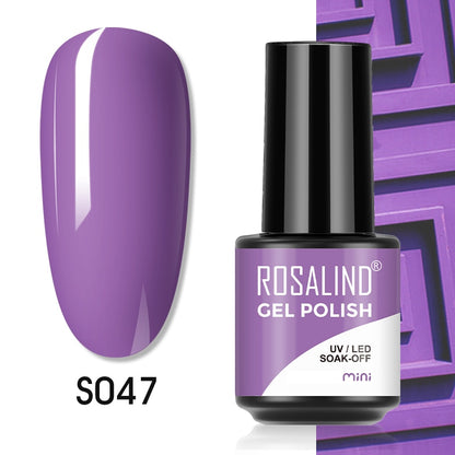 ROSALIND 7ML Gel Polish Glitter Nail Polish All For Nails Manicure Nails Art Base Top Coat UV Semi Permanent Gel Varnishes