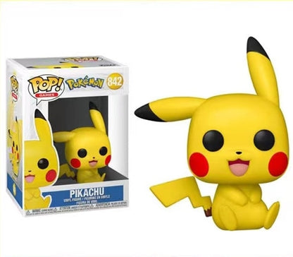 FUNKO POP Pokemon Anime Figure Toys Pikachu Charizard Mewtwo Decoration Ornaments Action Figure for Children Birthday Toy Gifts