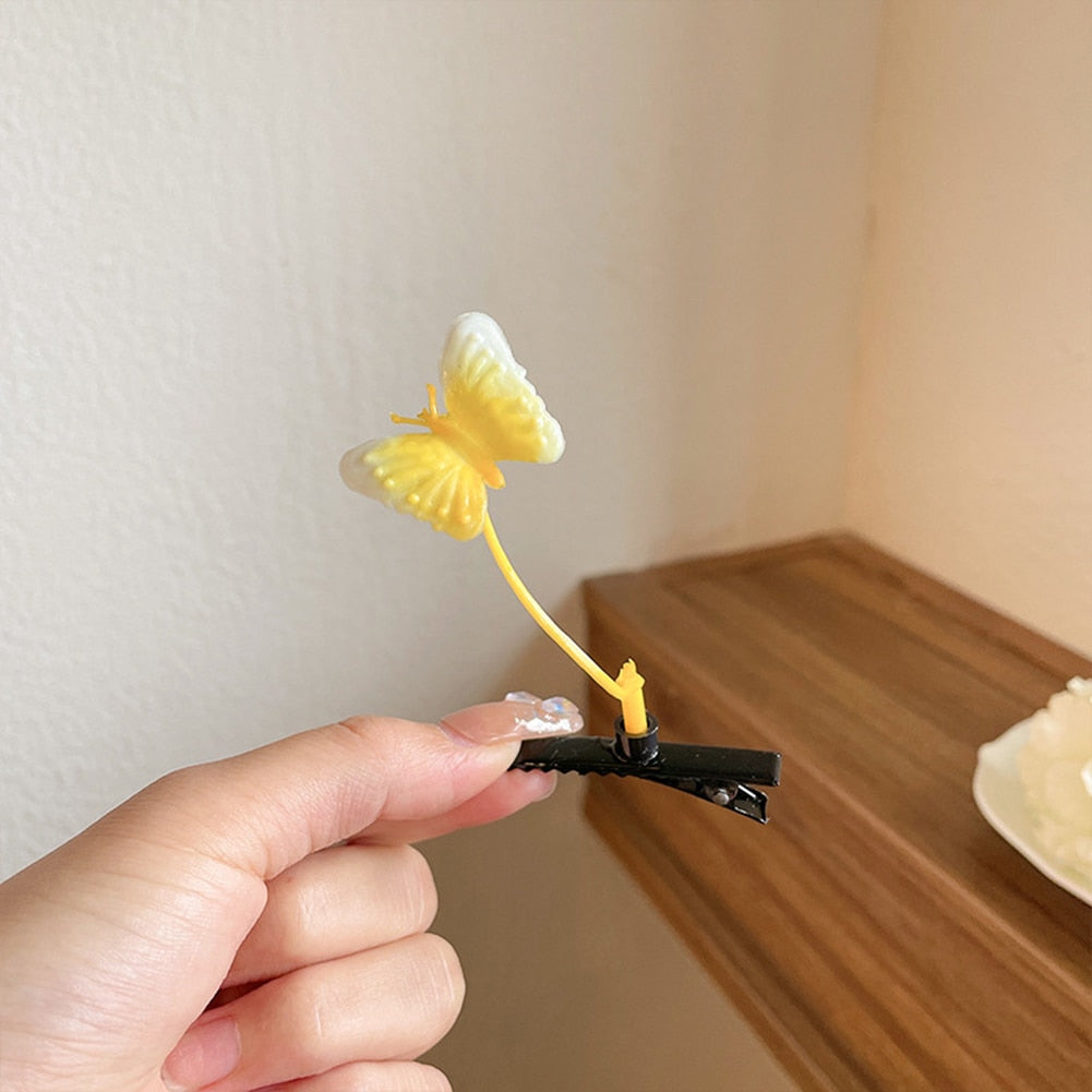 1PC Funny Show Bean Sprout Bobby Hairpin Flower Plant Hair Clips For Kids Girls Women Hair Styling Tool