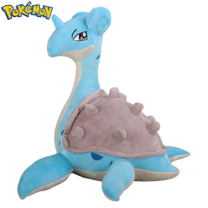 40cm Big Size Pokemon Lapras Plush Video Game Anime Figure Doll Toy Soft Filler Dinosaur Animal Pillow Collection Decoration Children Gift