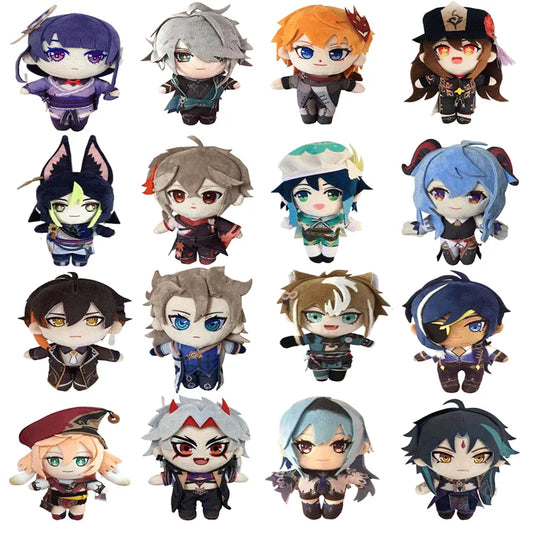 Game Genshin Impact Arataki Itto Hu Tao XIAO Zhongli Morax Kamisato Ayato Tartaglia Klee Barbatos Plush Doll Pillows Kids Gift