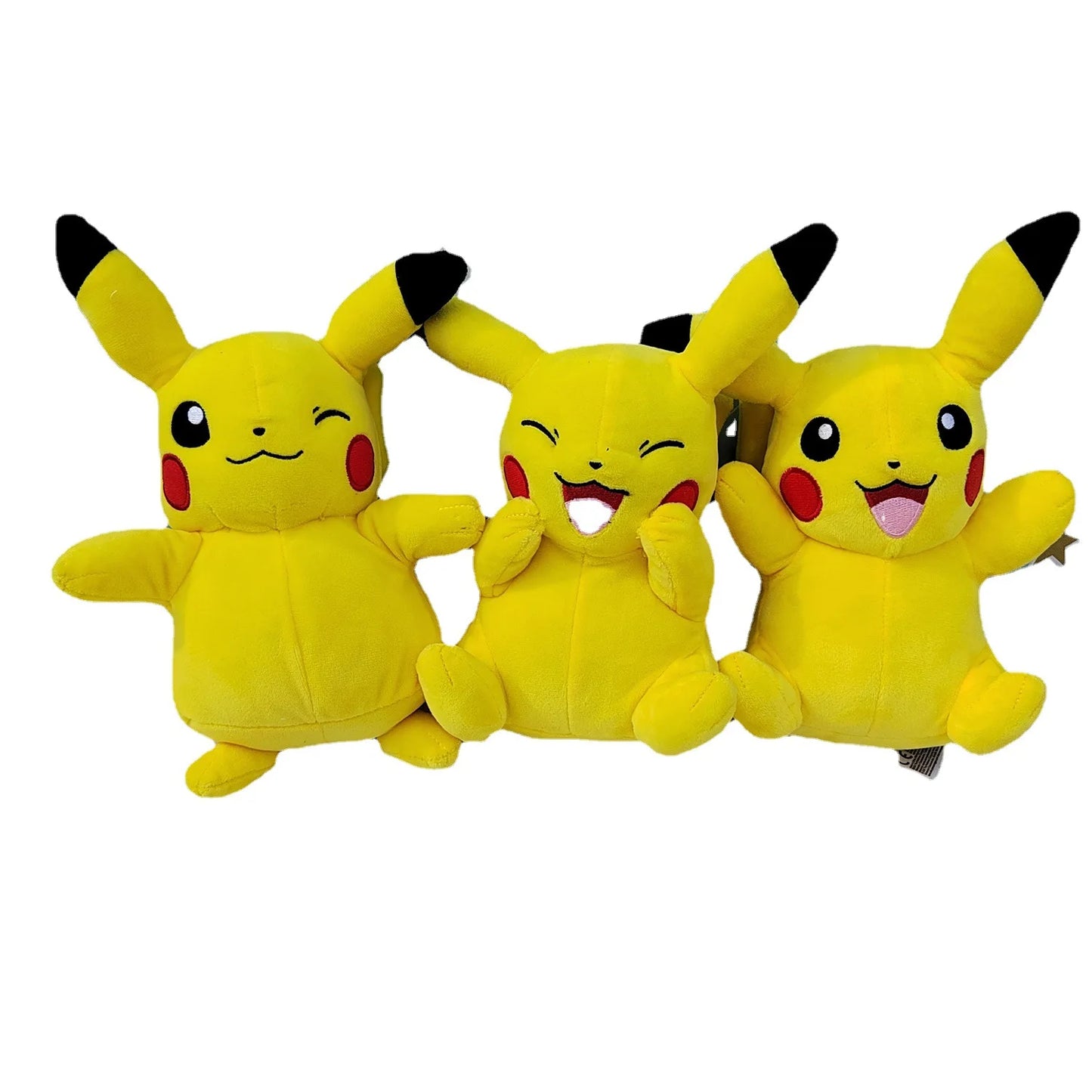 Pokemon Kawaii Pikachu Stuffed Toys Cartoon & Cute Plush Dolls Throw Pillow Birthday Gift For Kids Friends Boys Home Decoration