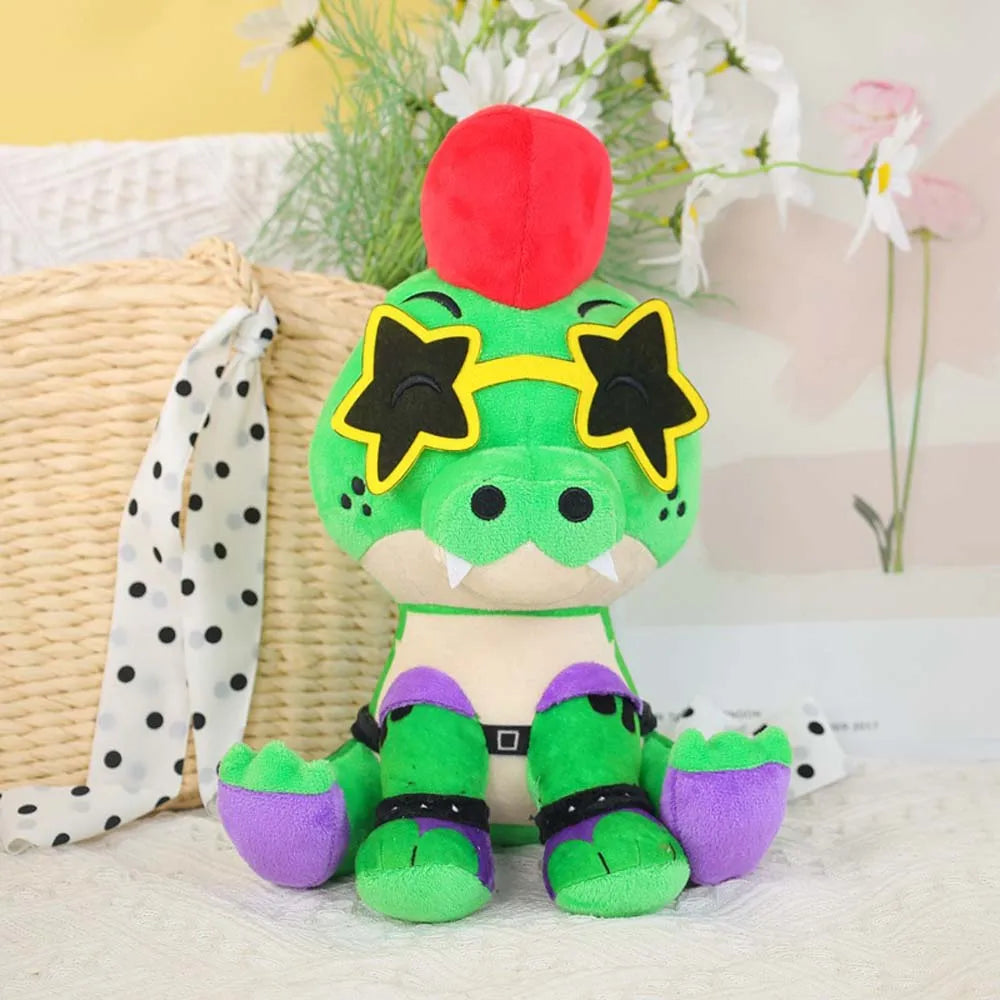 Roxanne Wolf Plush Toy 25cm FNAF Montgomery Gator Stuffed Animal Glamrock Chica Plushies Five Nights at Freddy's Peluche Soft Dolls Kids Gifts