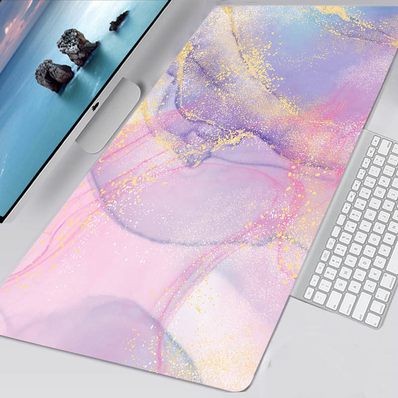 Mousepad Computer New XXL MousePads Keyboard Pad Mouse Mat Fashion Marble Gamer Soft Office Carpet Table Mat Desktop Mouse Pad