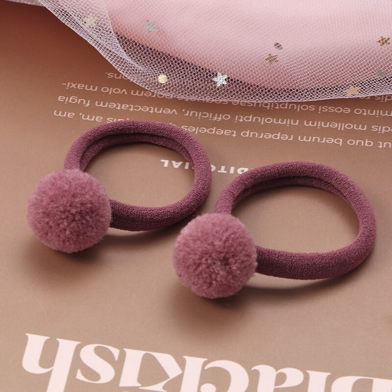 2Pcs New Cartoon Animals Hair bands Girls Nylon Elastic Rubber Band Hair Ring Headbands Cute Kids Headwear Hair accessories Gift