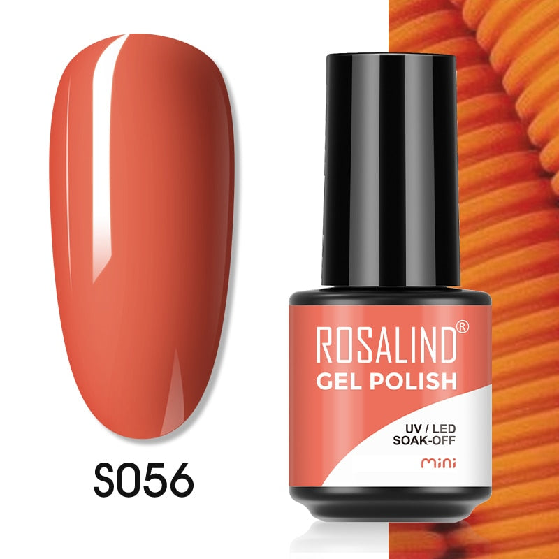 ROSALIND 7ML Gel Polish Glitter Nail Polish All For Nails Manicure Nails Art Base Top Coat UV Semi Permanent Gel Varnishes