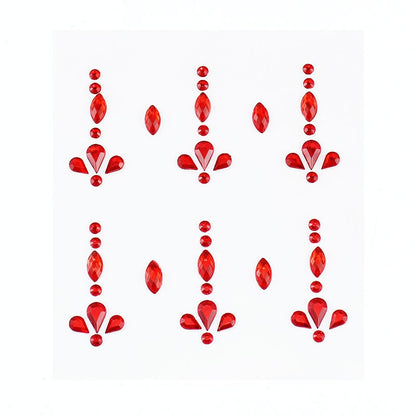 Disposable Tattoo Stickers 3D Face Jewelry Crystal Diamond DIY Eyes Face Body Rhinestones Waterproof Makeup Art Party Decoration