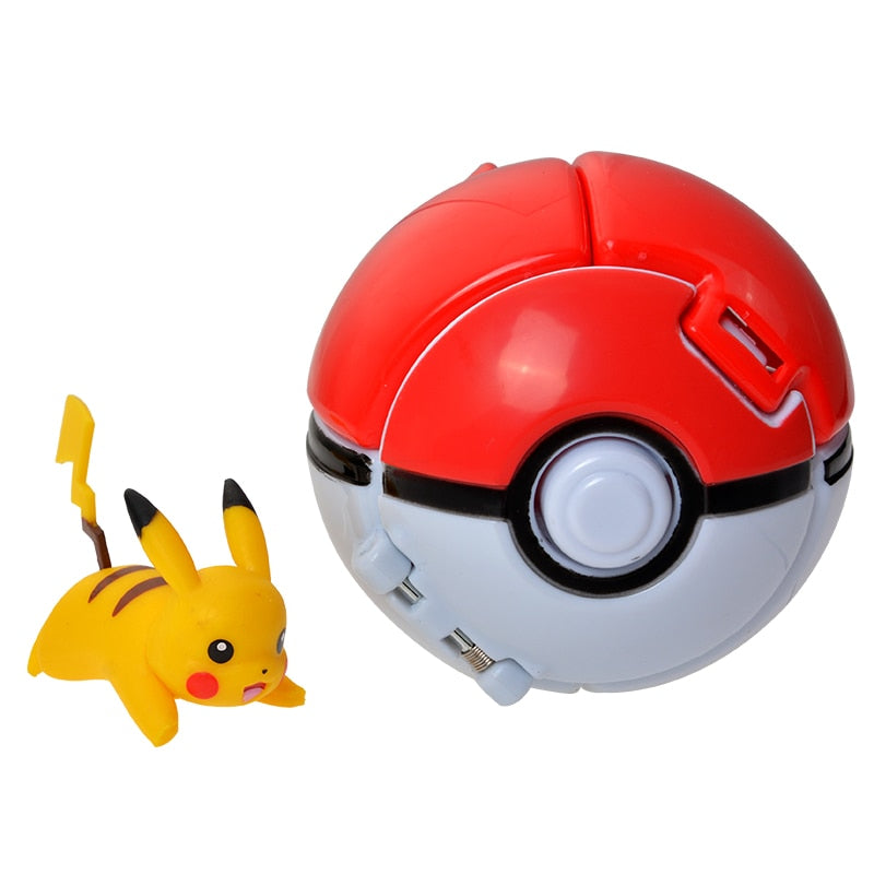 18 Styles New Pokemon Pokeball Deformation Toys Pikachu Charmander Blastoise Mewtwo Action Figure Anime Model Children's The Toy