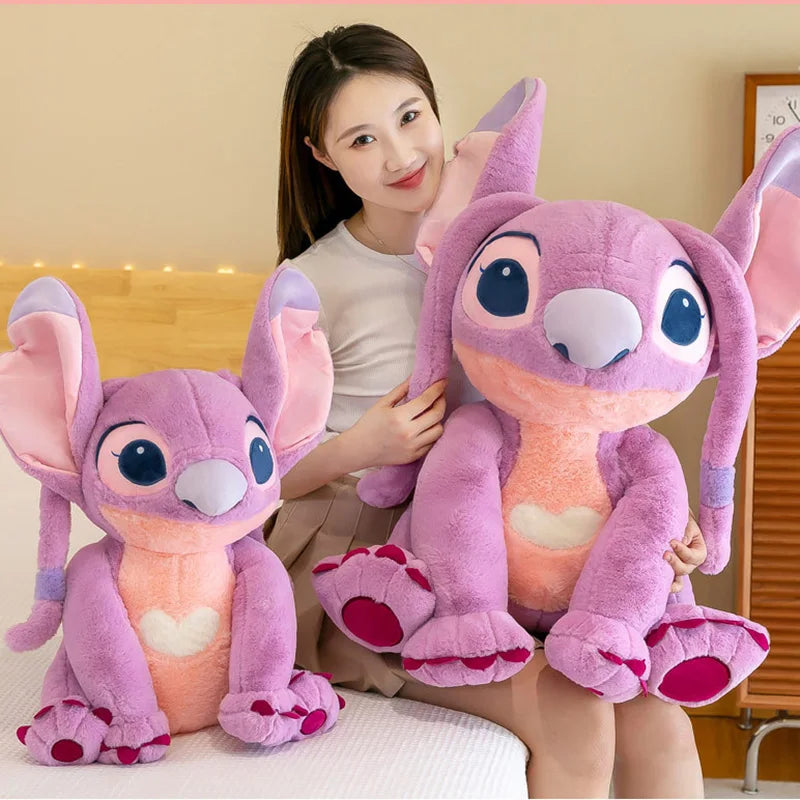 30/45/60/80cm Disney Large Size Lilo & Stitch Stuffed Plush Toy Stitch Doll Soft Kawaii Room Decor Pillow Toys Girl Xmas Gift