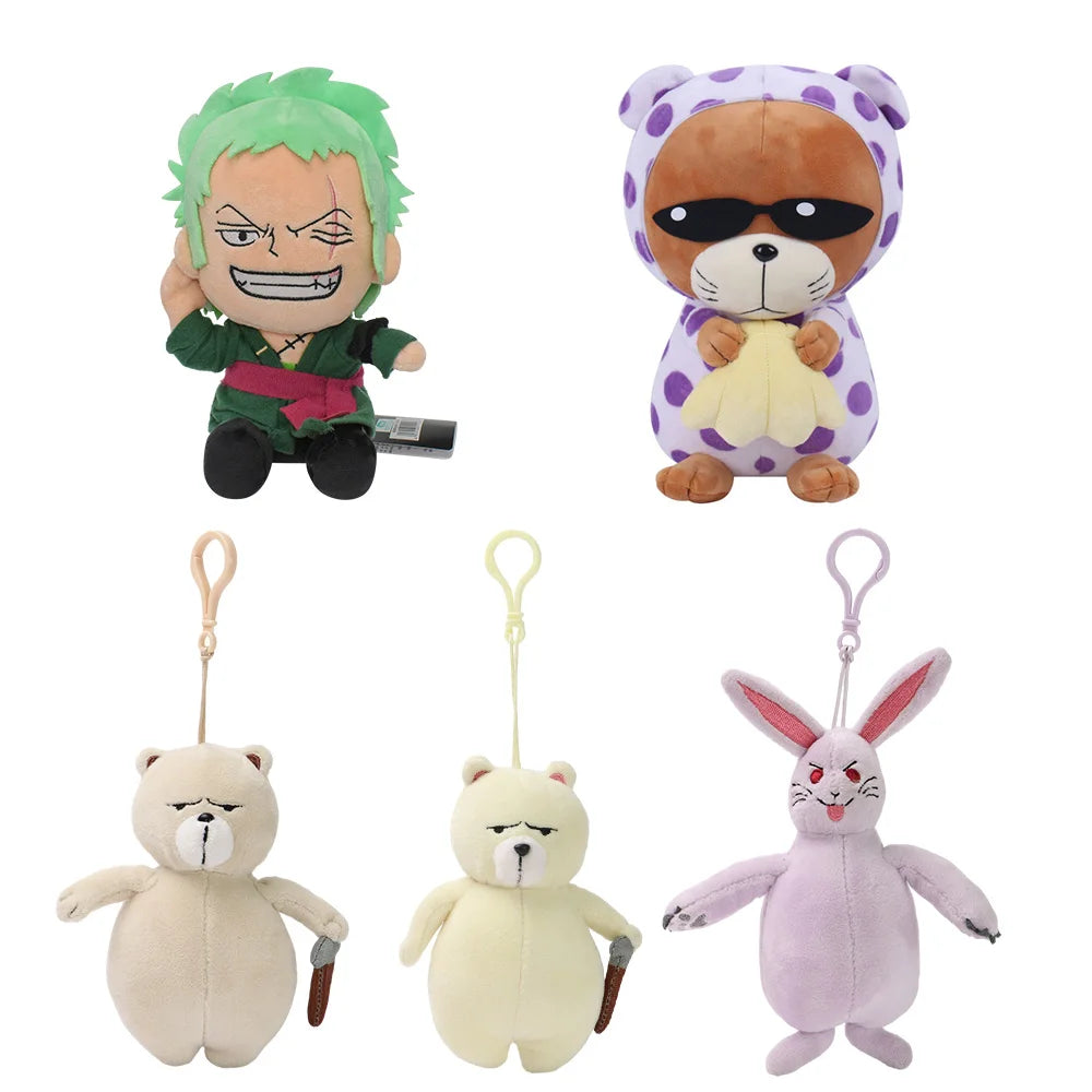 One Piece Soft Plush Toys Luffy Chopper Zoro Uta Thousand Sunny Going Merry Stuffed Animal Dolls Shanks Bear Karoo Laboon Lapahn