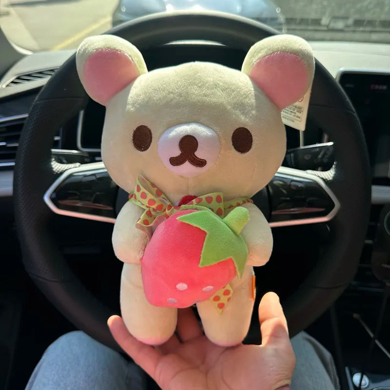 Rilakkuma Plush Lovely Animal Kuma Plushies Teddy Bear Stuffed Doll Kawaii Room Deocr Toys Hobbies Car Backrest Gift for Kids