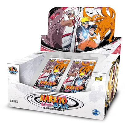 KAYOU Original Naruto Complete Series Card Booster Pack Anime Figure Rare Collection Cards Flash Card Toy For Children Xmas Gift