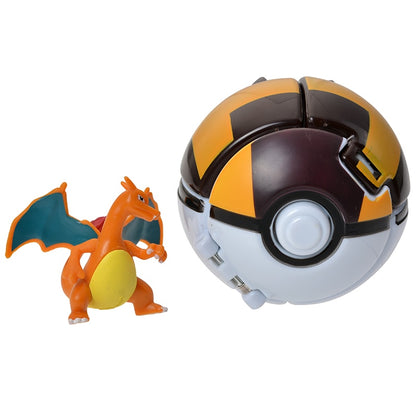 18 Styles New Pokemon Pokeball Deformation Toys Pikachu Charmander Blastoise Mewtwo Action Figure Anime Model Children's The Toy