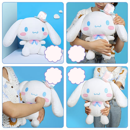 Sanrio Kawaii Colorful Cinnamoroll Cartoon Cute Stuffed Toys Plushier Soft Pillow Birthday Gift Plush Dolls Gift For Girlfriend