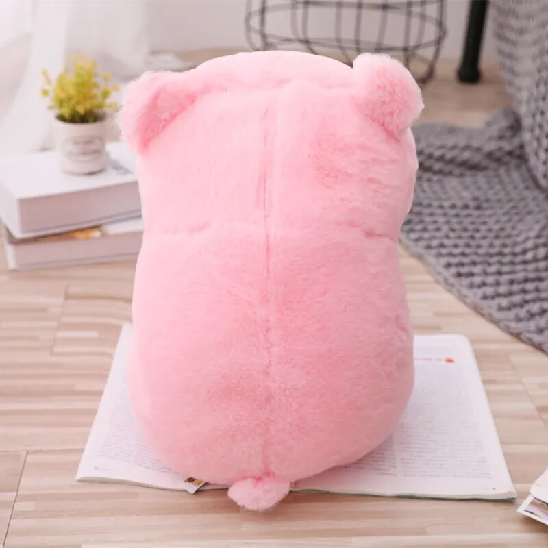 Kawaii Pig Stuffed Animal Piggy Plush Toy Super Cute Pink Plushies Pillow Round Pig High Quality Doll Gift For Children