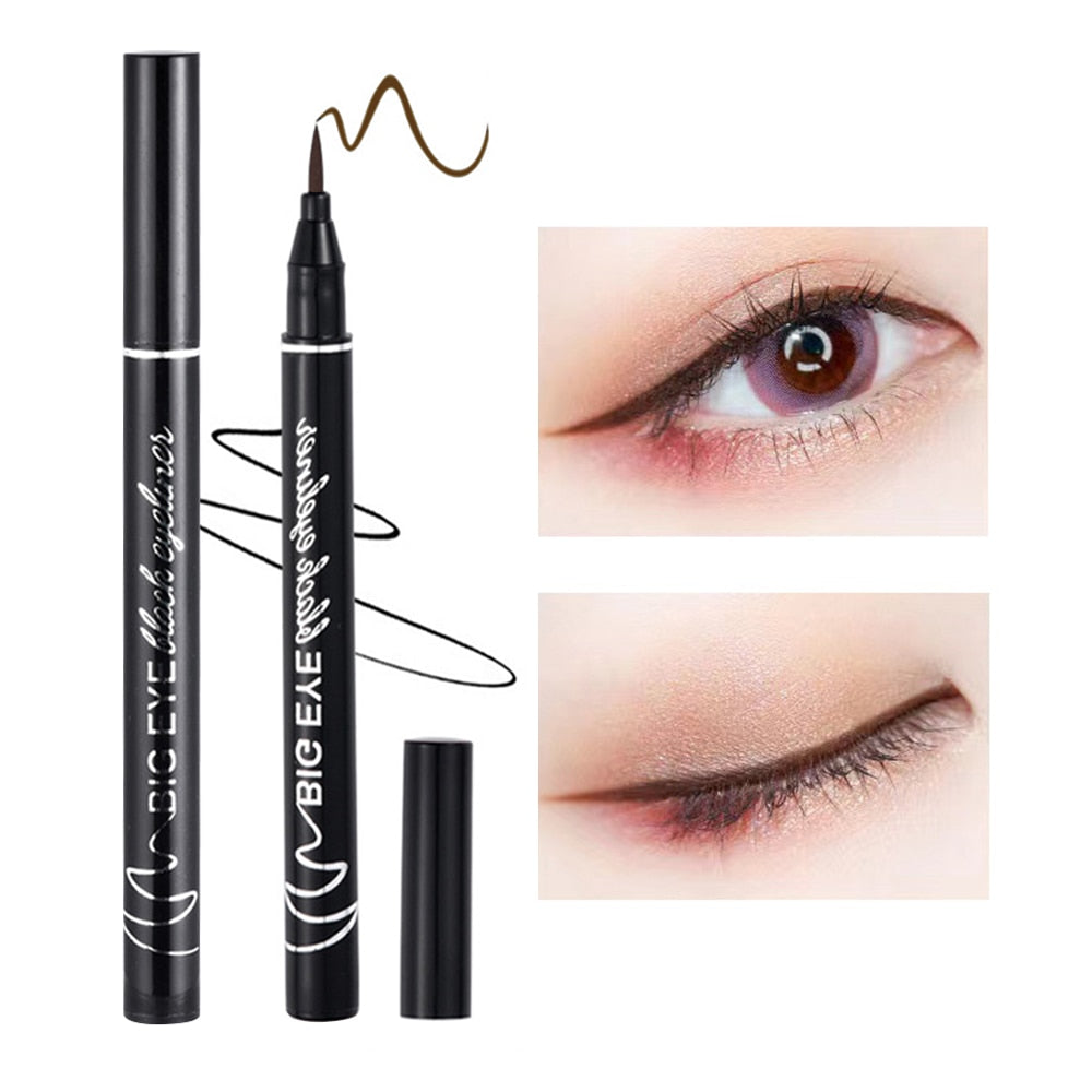 Diamond Glitter Matte Eye Liner Pencil Eye Makeup Highlighter Waterproof Pearl Champagne Brighten Silkworm Shadow Eyeliner Pen