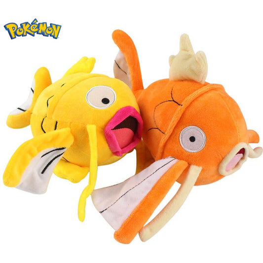 Pokémon Shiny Magikarp Plushie Pillow Goldfish Video Game Plush Toy Kawaii Soft Stuffed Doll Christmas Gift