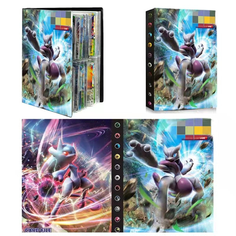 Pokémon Card Binder: Holds 240 Cards VMAX GX EX Holder Album Book Collector